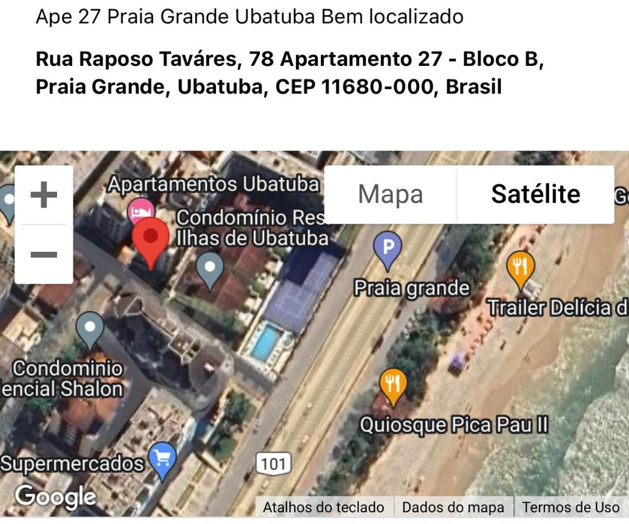 Ape 27 Praia Grande Ubatuba Bem Localizado Экстерьер фото